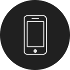 A smartphone icon